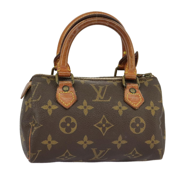 LOUIS VUITTON Monogram Mini Speedy Hand Bag Vintage M41534 LV Auth 97586 - Picture 1 of 16